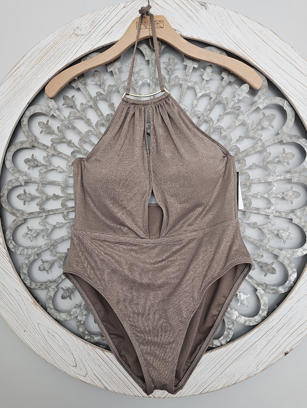 NWT Kenneth Cole Halter Swim Suit